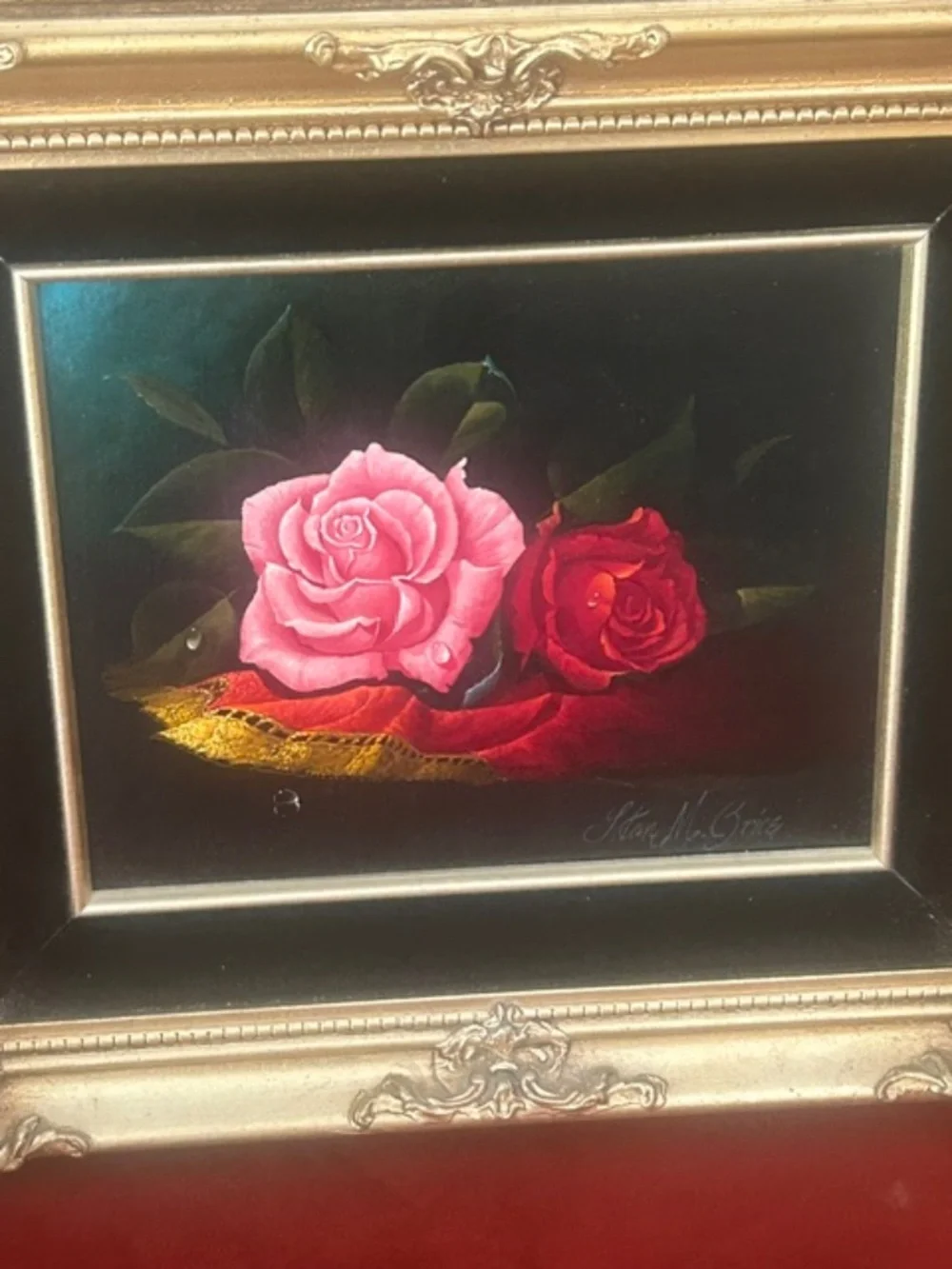 Oil painting by Stanley Maxwell Brice (American artist, 1936 - 2023)